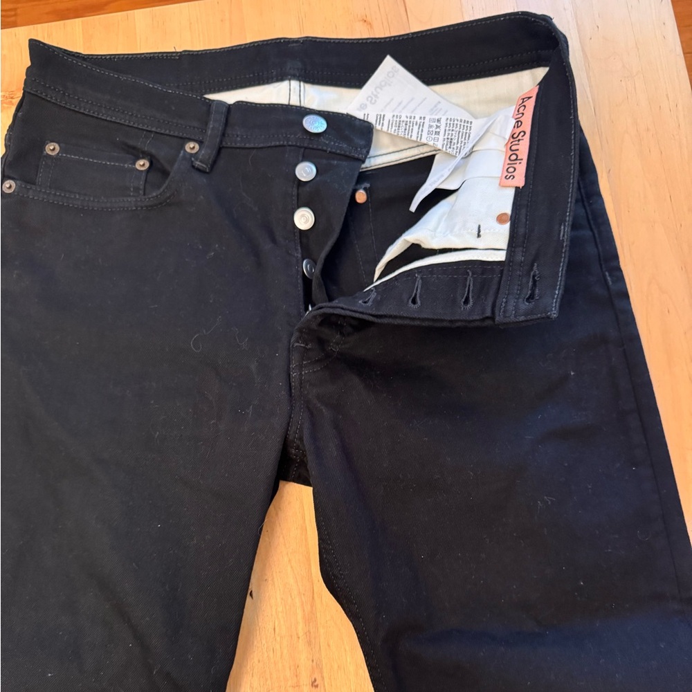 Acne Studios Black Slim Men's Jeans